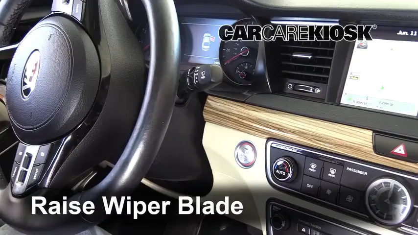 2017 Kia Cadenza Limited 3.3L V6 Windshield Wiper Blade (Front)